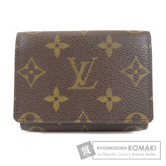 Louis Vuitton Canvas Envelope Business Carte Case Visite - Picture 1 of 9
